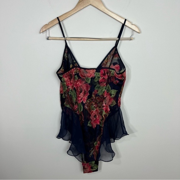 Vintage Gold Label Victoria’s Secret Lingerie One Piece Bodysuit Teddy - Picture 11 of 15